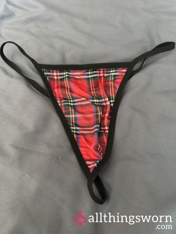 Tartan G-string