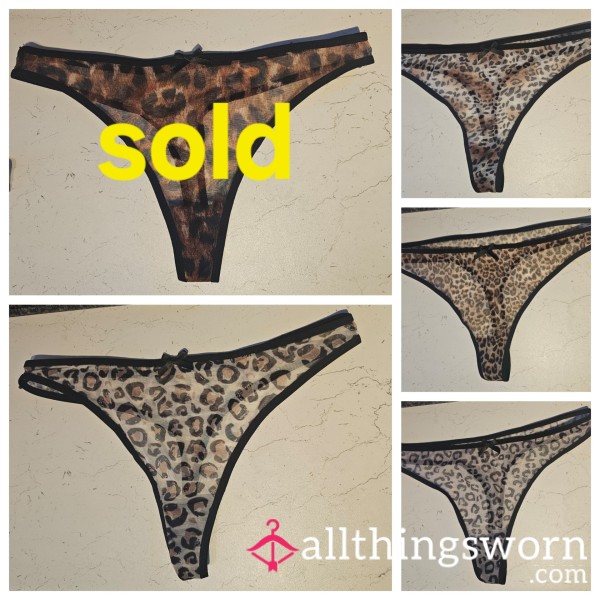 Tasha's Tigress Thongs