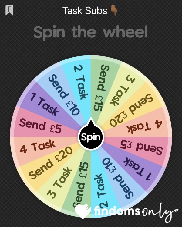 Task Wheel 🐷🐇