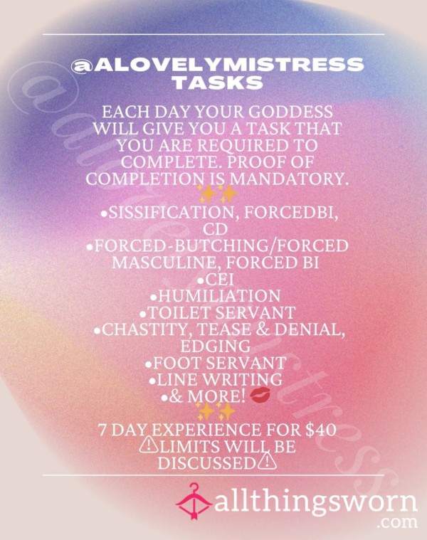 Tasks! ;)