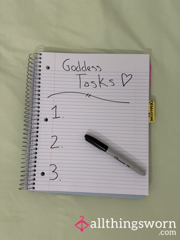 3 Tasks From Goddess Aphrodite 👑📝