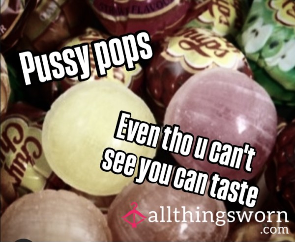 Taste My Pu**y 😋 ×2 Pu**y Pops