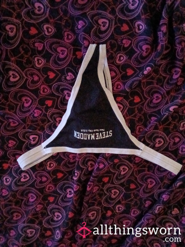 Tasty Black And White G String