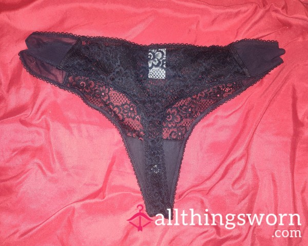 Tasty Lace Thong Extended Wear Available