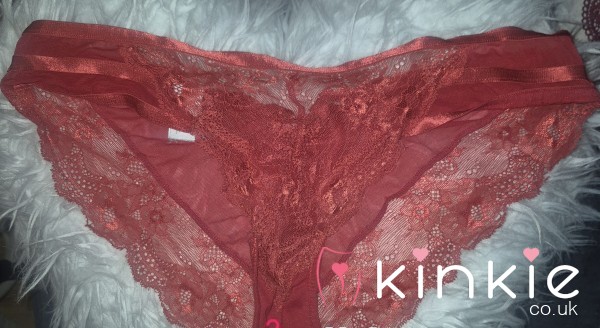 Tasty Lacey Red Panties