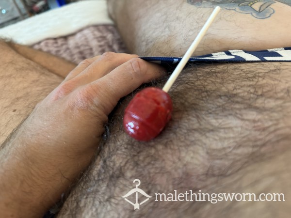 Tasty Pop From My A** Or C*m Soaked