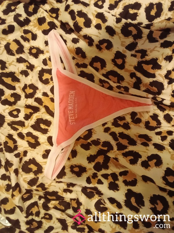 Tasty Sweaty G String Extended Wear Available