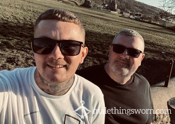 Tatted Lad Drills His 44 Year Old Daddy