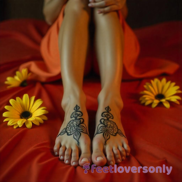 Tattoos In Red
