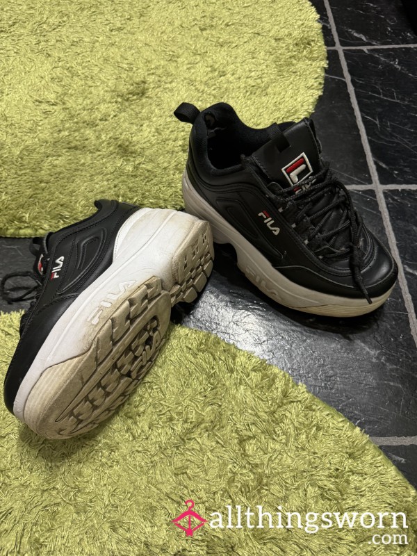 “Tatty Old Trainers That Have Spent Plenty Of Time On The Feet Of A Bratty Little Goddess.