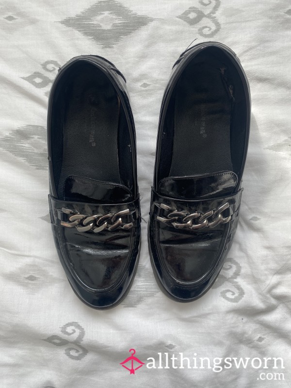 Tatty Well-worn Work Shoes