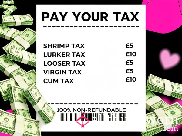 💀💸 TAXES DUE, NOW! 💸💀