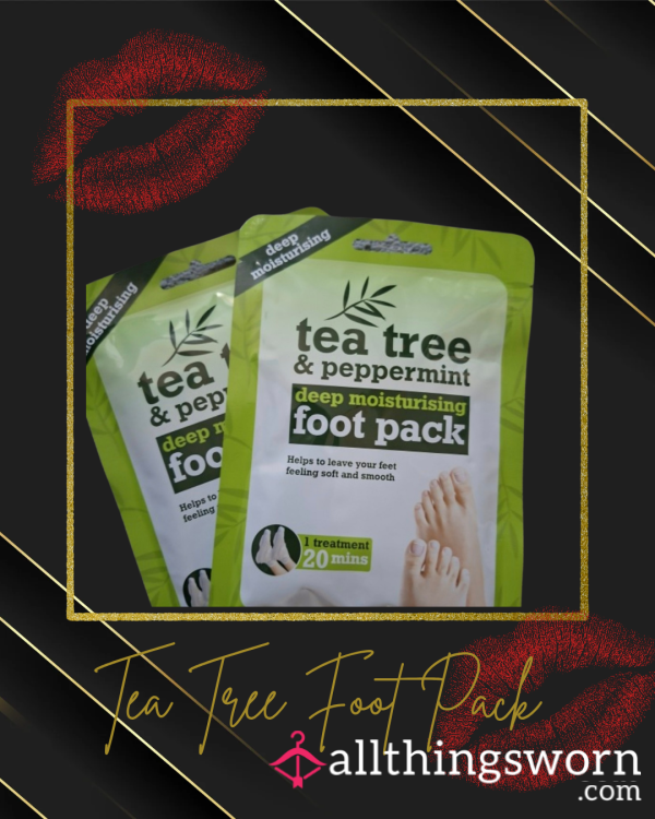 Tea Tree Foot Mask Incl Postage UK Only
