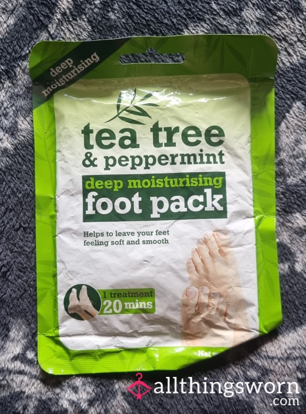 Tea Tree & Peppermint Foot Mask Experience