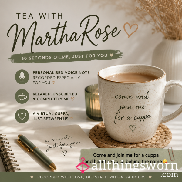 Tea With MarthaRose