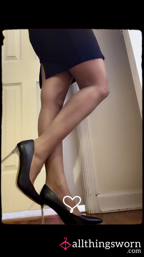 Teacher Stockings And Heels