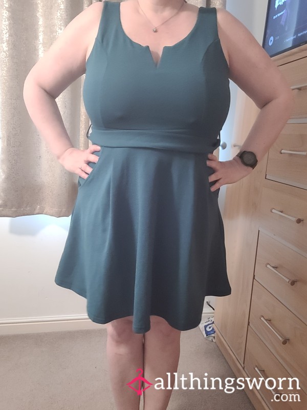 Teal Dress