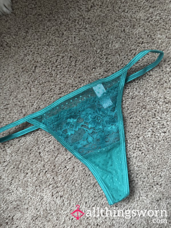 Teal G String