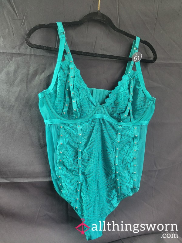 Torrid Green Bodysuit