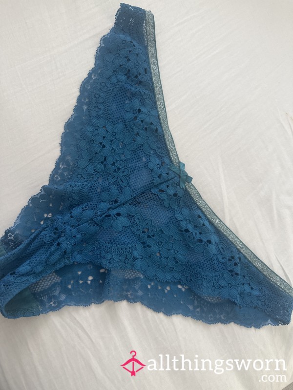 Teal  Lace Every Day Panties
