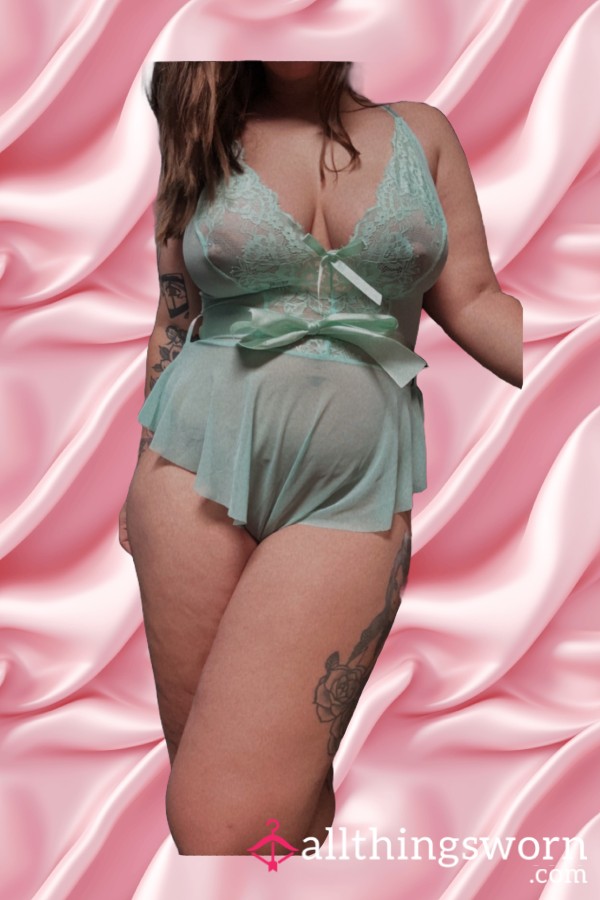 Teal Lingerie