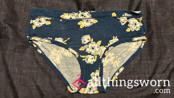 Teal W/flowers