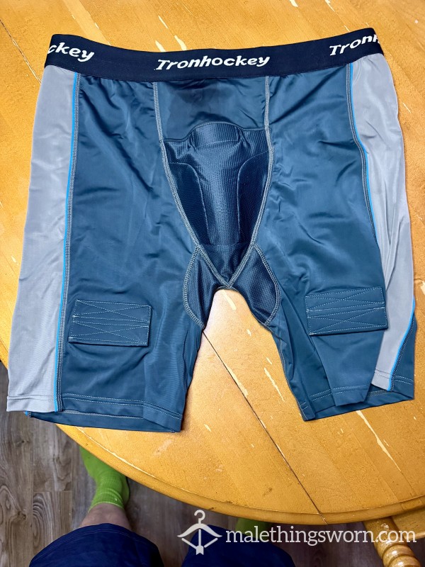 Team XL Jockstrap & Cup – Heavy Ice Sweat & Strong Musk 🔥🏒