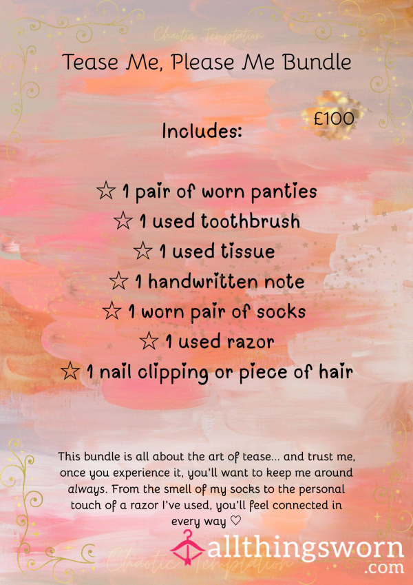 Tease Me, Please Me Bundle