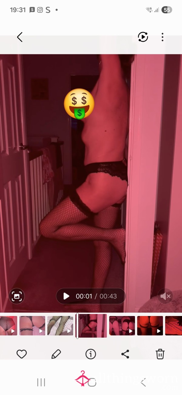 Tease Video In Thong And Holdups