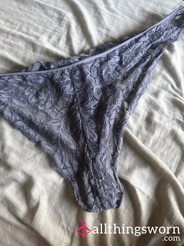 Teaser Of Me In My Purple Lacy Panties