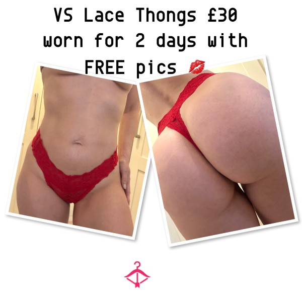 Ted Lace VS Thongs Worn For 2 Days With FREE Pics And Video Clip