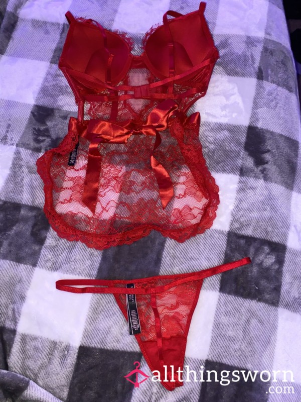 ❤️Teddy Apron Lingerie Set❤️
