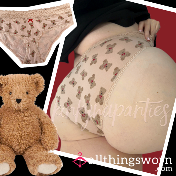 🧸 Teddy Bear Cotton Cheekies - Includes 48-hour Wear & U.S. Shipping