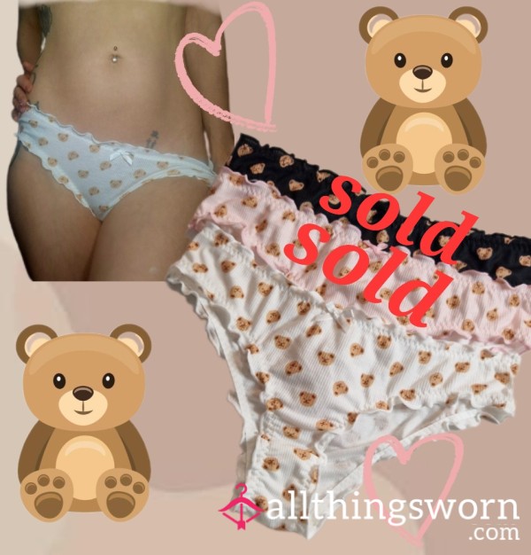 Teddy Bear Panties🧸
