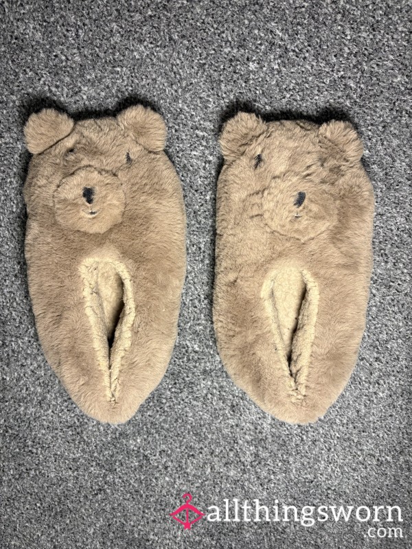 Teddy Bear Slippers