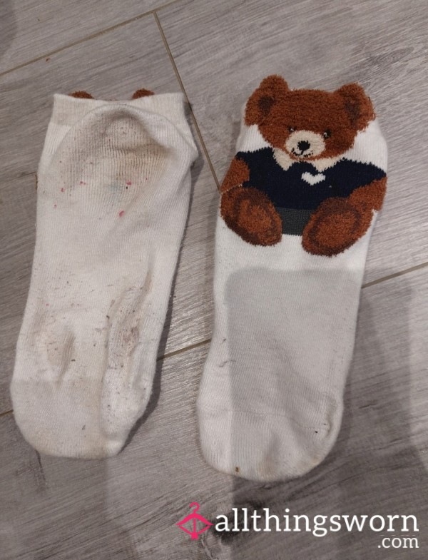 Teddy Trainer Socks