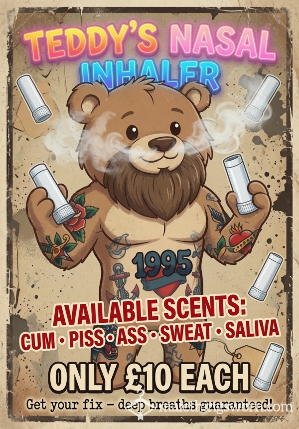 Teddy's Nasal Inhaler 🧸