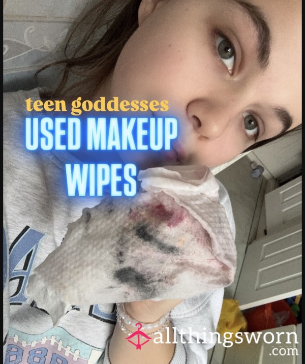 Teen Used Makeup Wipes