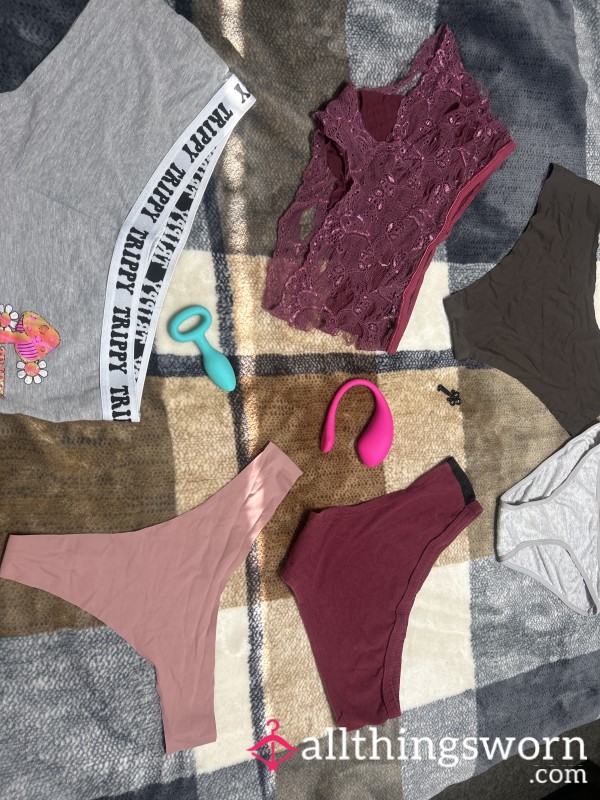 Tell Me What You Crave — Personalized Worn Panties