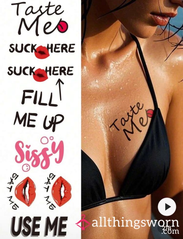 😈Temporary Tattoos 😈