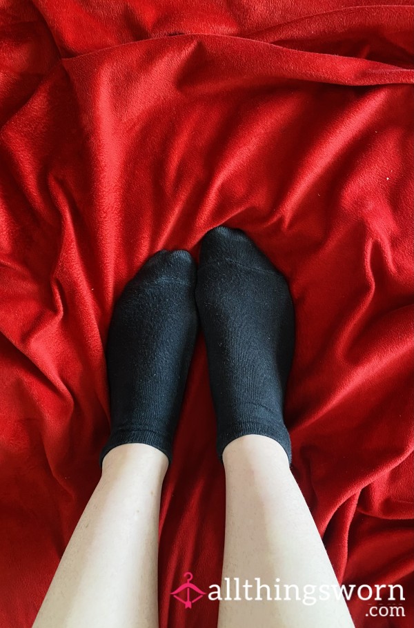 Temptation And Desire In Every Thread - My Favourite Black Ankle Socks