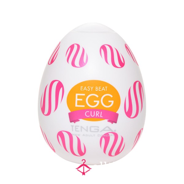 TENGA EGG – CURL (PINK)
