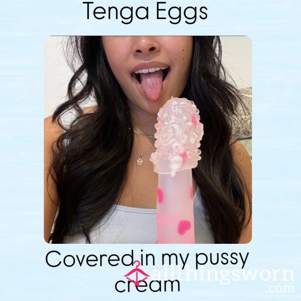 Tenga Egg Filled With My Juices 💦