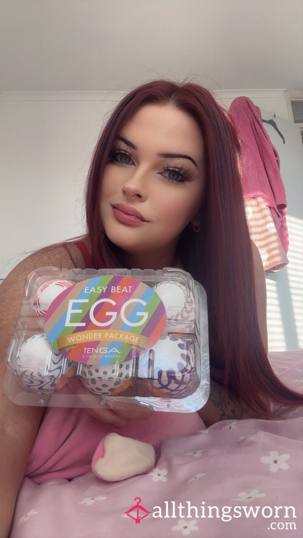 🥚 Tenga Egg - Made Just For You 🥚 Wank With My C*m! 😈