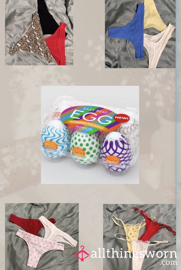 Tenga Egg 🥚& Panties Bundle 👙