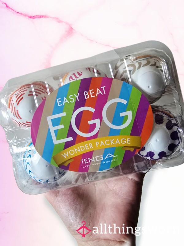 Tenga Egg Toy Original Male Stroker Masturbator 😈 Male Or Female Used- You Choose 😈