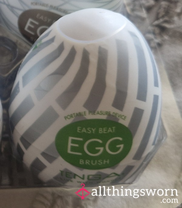 Tenga Egg Used By Me, Sealed & Sent With Video 💝