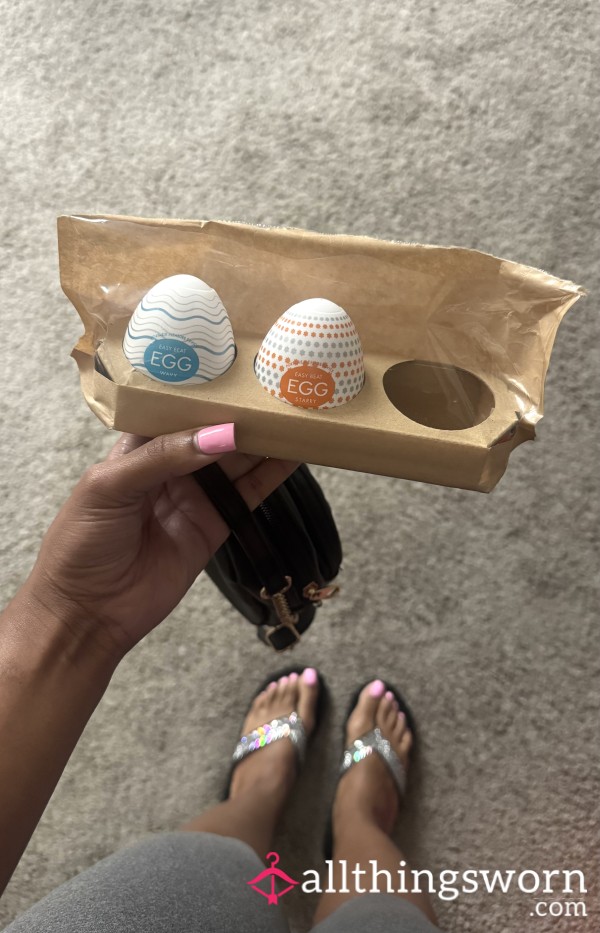 Tenga Egg With My Wet C*m Inside