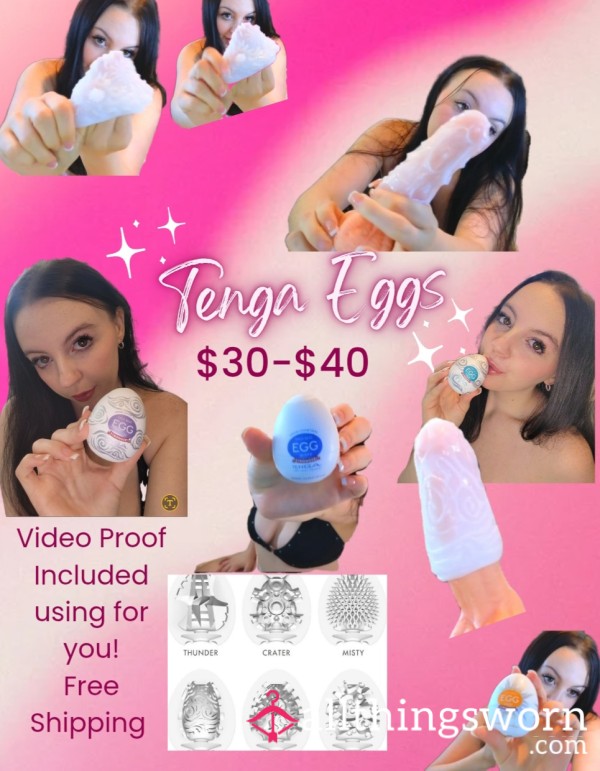 Tenga Eggs $30-$40!