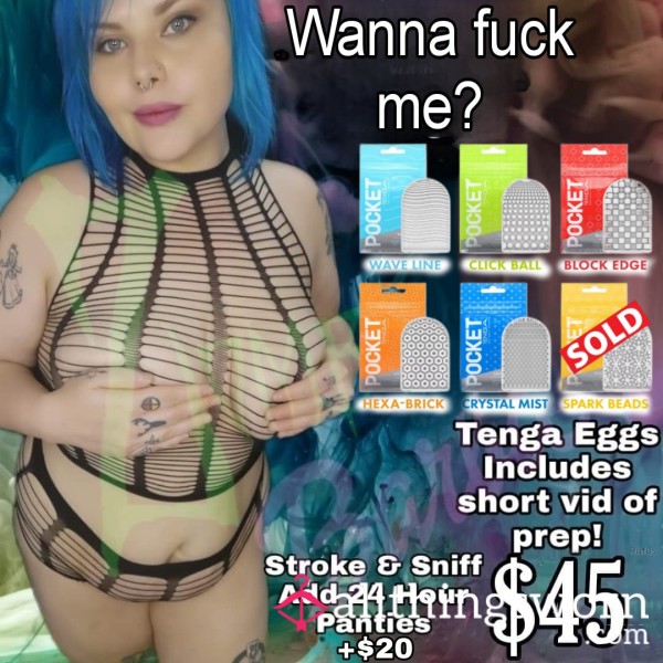 Tenga Eggs! Let's Get Your D*ck Wet!